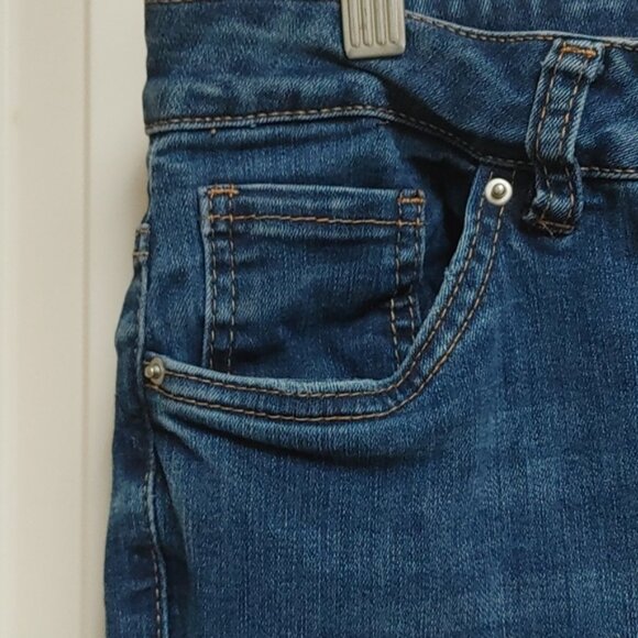 Dark wash blue superskinny stretchy jeans Woman's pants - Picture 4 of 10